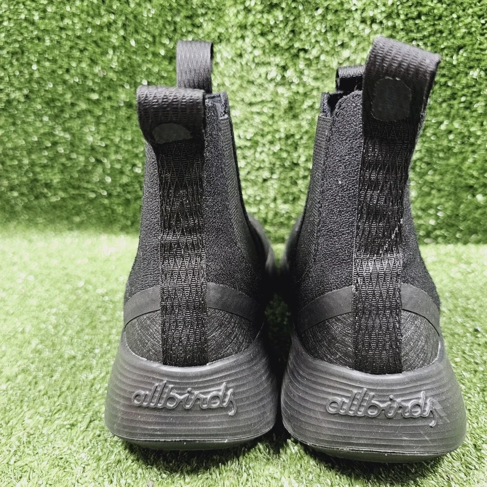 Allbirds Runner‎ Chelsea Protect Athletic Triple Black Ankle Boots Womens Size 8